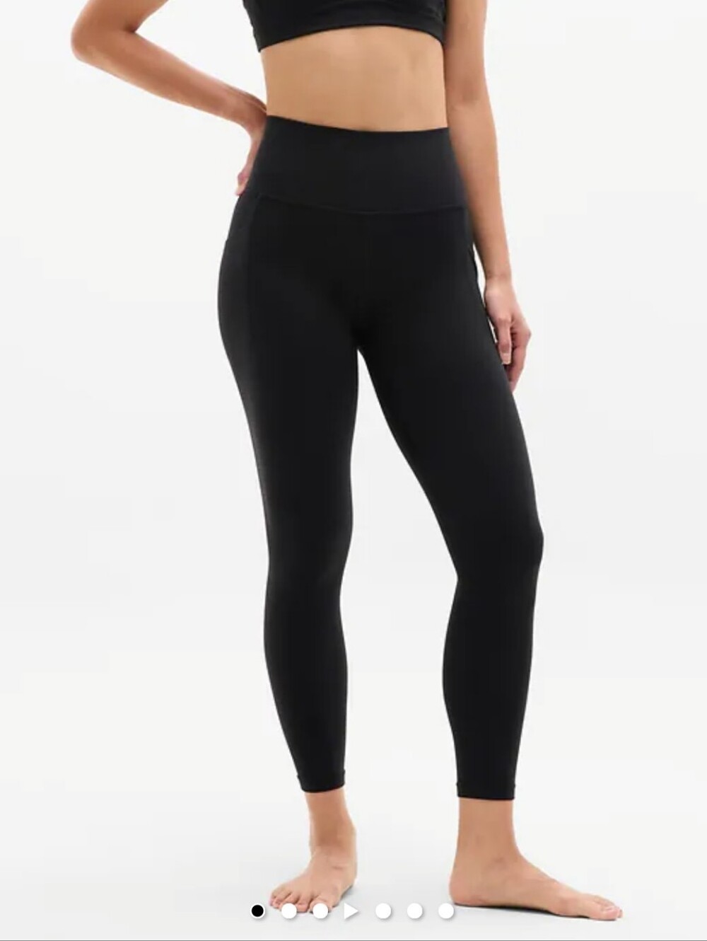 Athleta Salutation Stash High Rise 7/8 Legging size Small